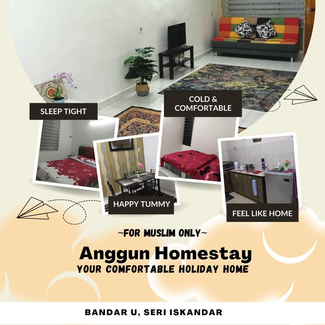 Anggun Homestay Seri Iskandar Extérieur photo